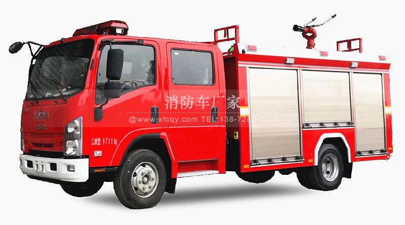 慶鈴五十鈴3.5噸中型消防車